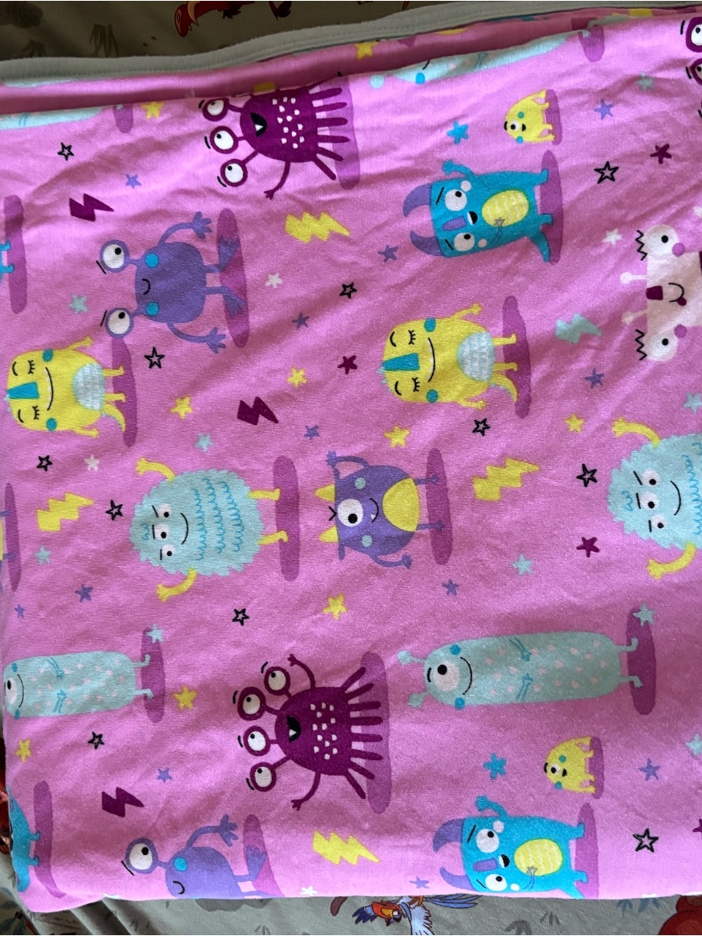 Little Sleepies Monster Mayhem Cloud blanket